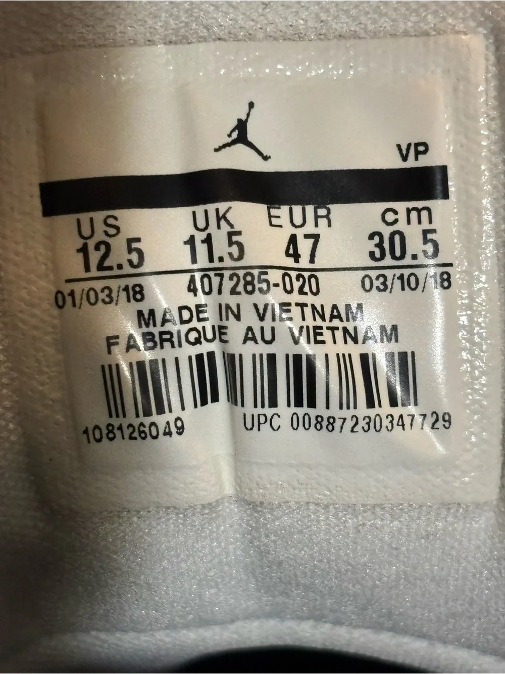 Nike Air Jordan Pro Strong Black White size 12.5 in excellent condition